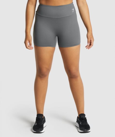 Gymshark Tränings Shorts Dam Grå | SE-54218B