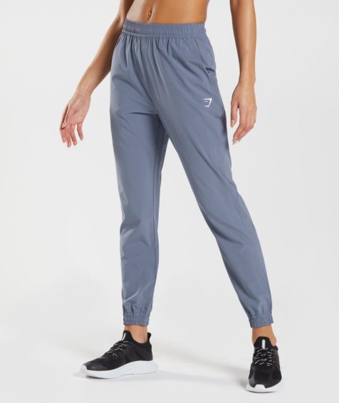 Gymshark Tränings Woven Mjukisbyxor Dam Blå | SE-60948S