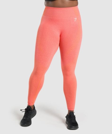 Gymshark Vital Seamless 2.0 Leggings Dam Orange | SE-65809Z