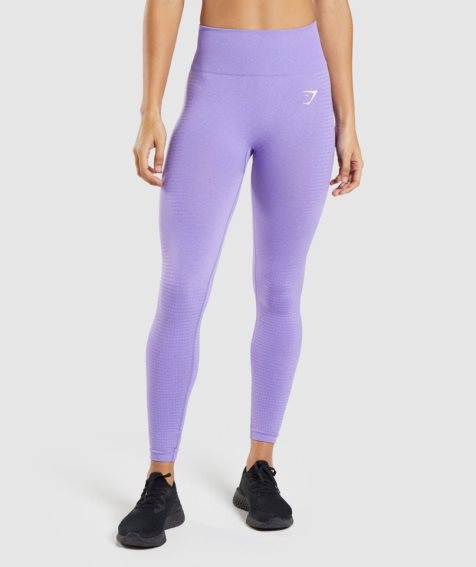 Gymshark Vital Seamless 2.0 Leggings Dam Lavendel | SE-86509A