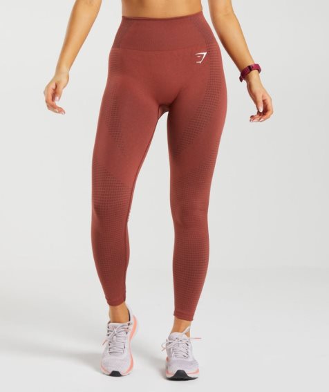 Gymshark Vital Seamless 2.0 Leggings Dam Bruna | SE-89316K