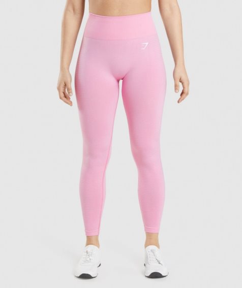 Gymshark Vital Seamless 2.0 Leggings Dam Rosa | SE-92681I