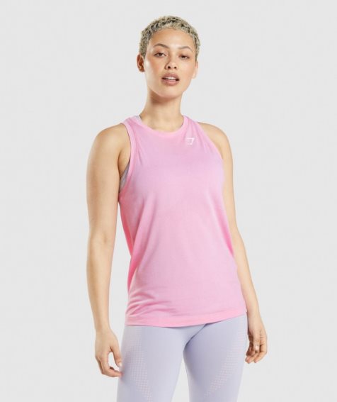 Gymshark Vital Seamless 2.0 Light Loose Linnen Dam Rosa | SE-96278G