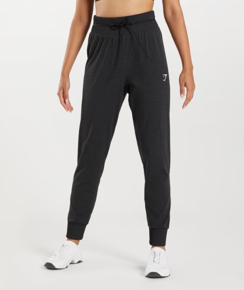 Gymshark Vital Seamless 2.0 Mjukisbyxor Dam Svarta | SE-10328I