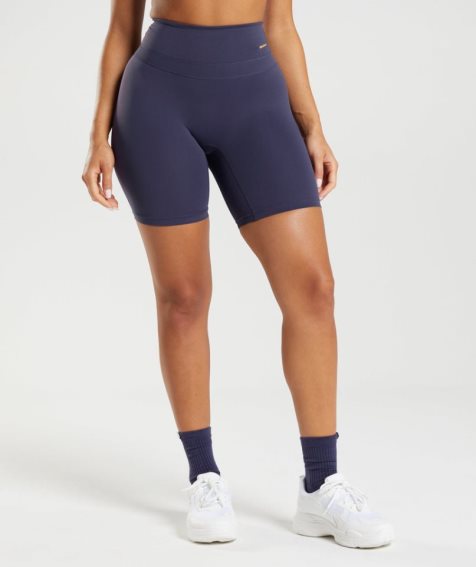 Gymshark Whitney Cycling Shorts Dam Marinblå | SE-04813N