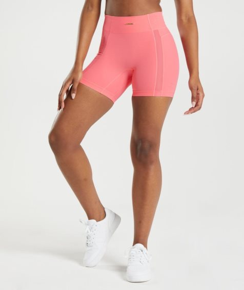 Gymshark Whitney Mesh Shorts Dam Rosa | SE-27830M