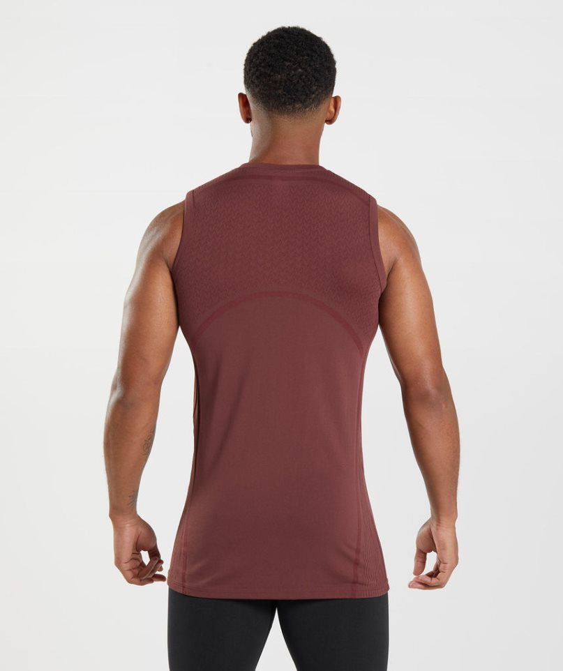 Gymshark 315 Seamless Linnen Herr Bruna | SE-49681X