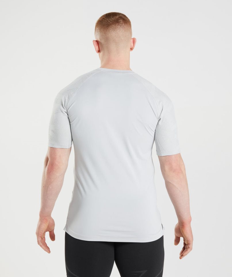 Gymshark 315 T-shirt Herr Ljusgrå | SE-27354L