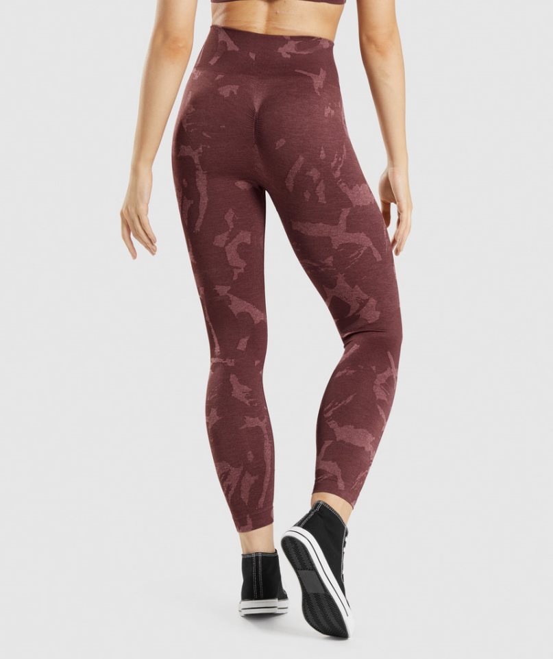 Gymshark Adapt Camo Seamless Leggings Dam Bruna | SE-57281F