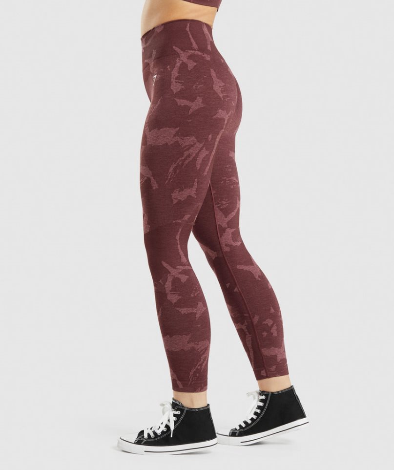 Gymshark Adapt Camo Seamless Leggings Dam Bruna | SE-57281F