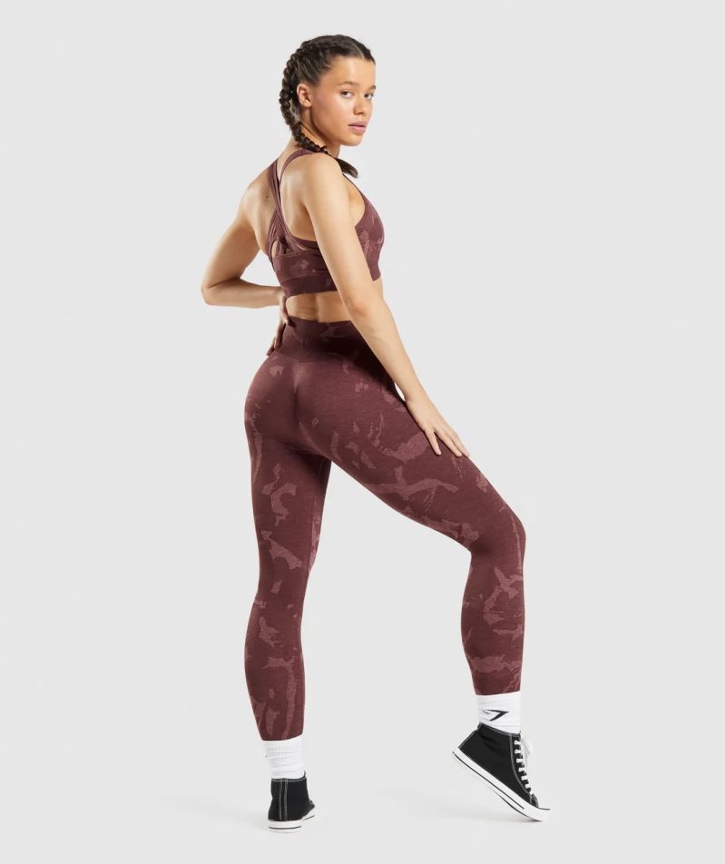 Gymshark Adapt Camo Seamless Leggings Dam Bruna | SE-57281F