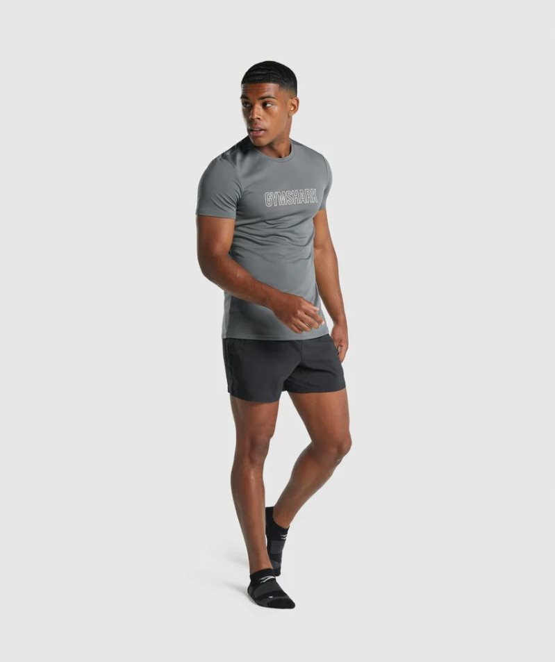 Gymshark Ankle Performance Strumpor Svarta | SE-78390S