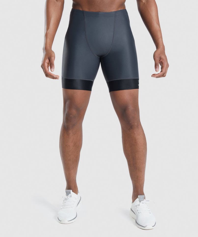 Gymshark Apex Multi Shorts Herr Mörkgrå | SE-67820H