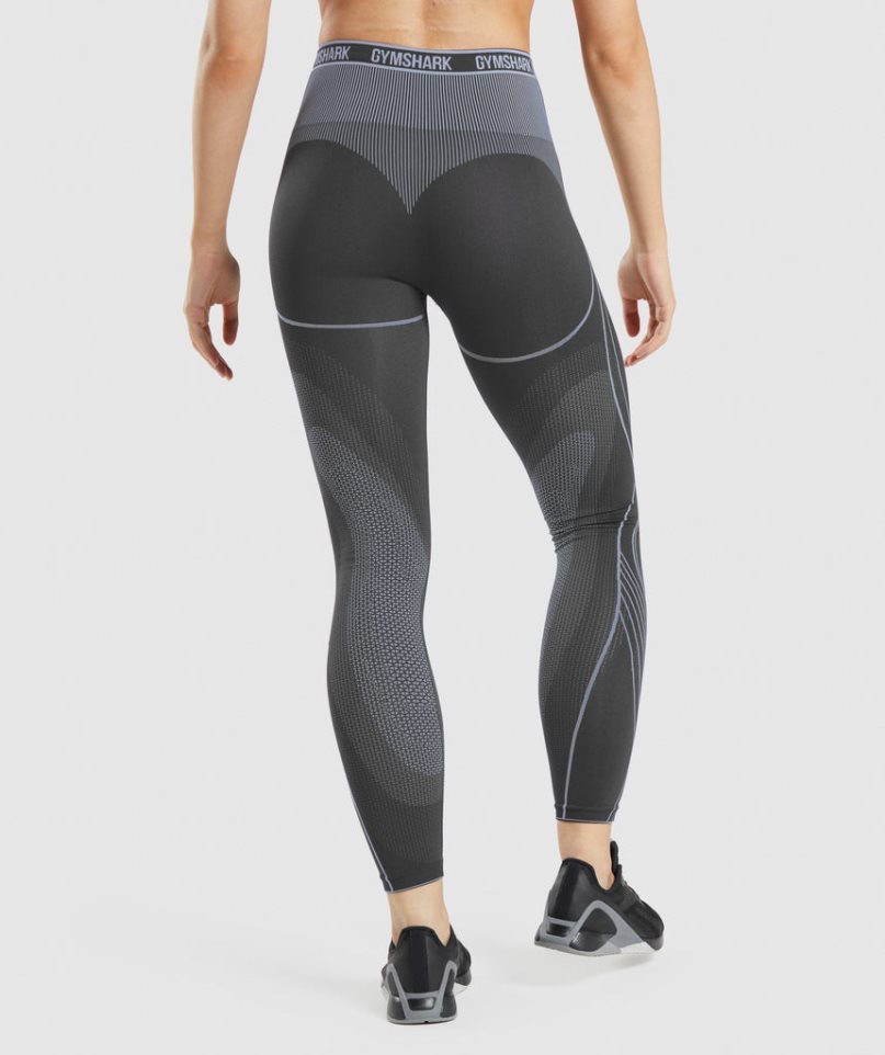 Gymshark Apex Seamless High Rise Leggings Dam Svarta | SE-34271M