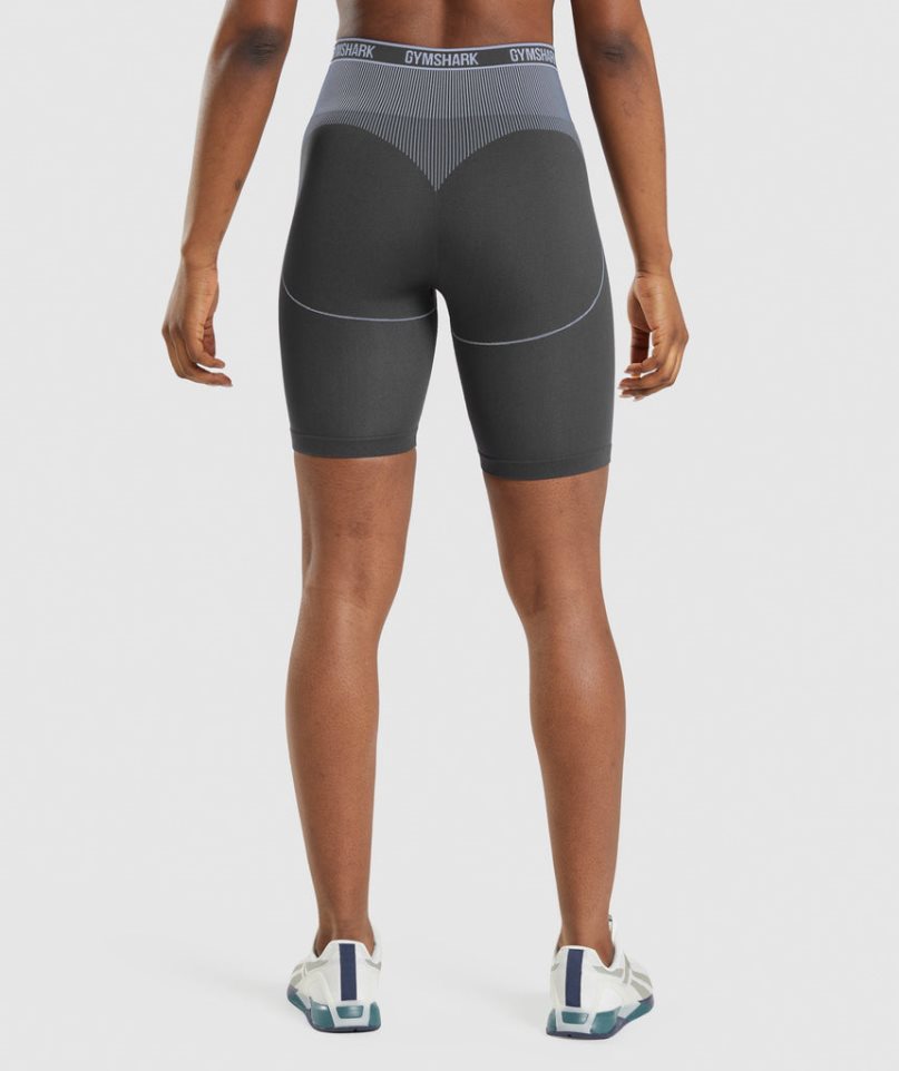 Gymshark Apex Seamless High Rise Shorts Dam Svarta | SE-57102H