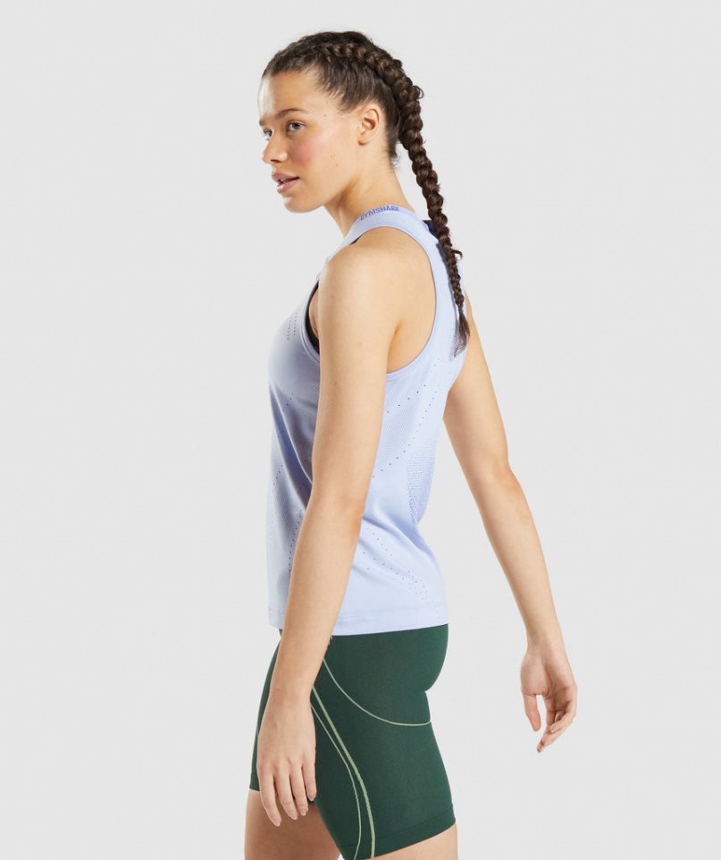 Gymshark Apex Seamless Linnen Dam Ljusblå | SE-57819K