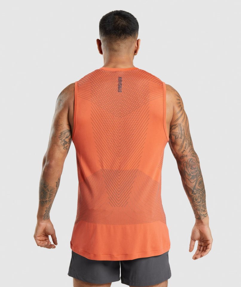 Gymshark Apex Seamless Linnen Herr Orange | SE-20935M