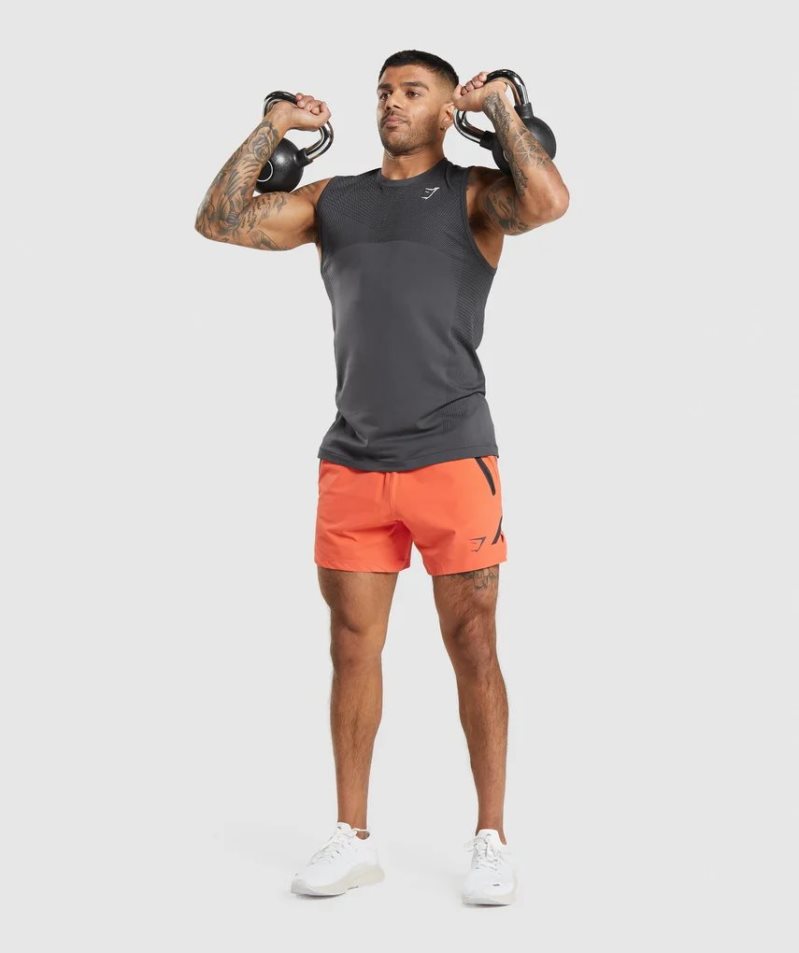 Gymshark Apex Seamless Linnen Herr Svarta | SE-98724C