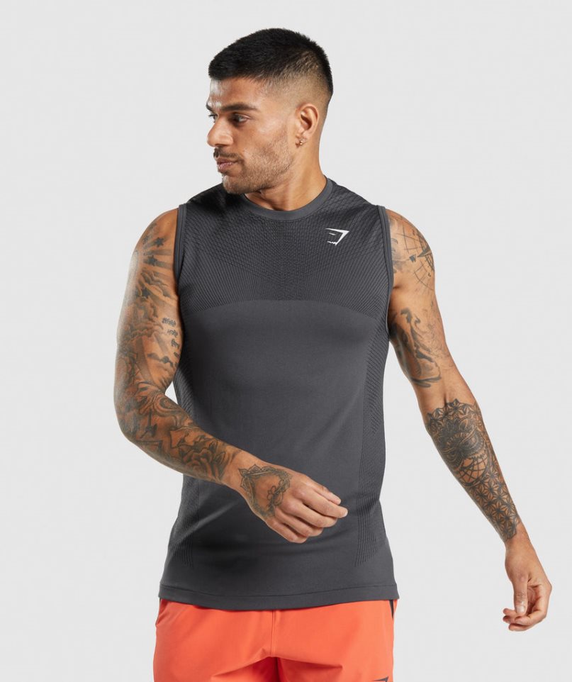 Gymshark Apex Seamless Linnen Herr Svarta | SE-98724C