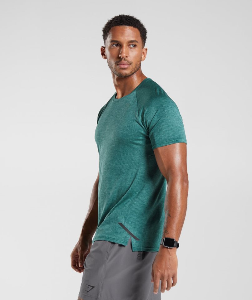 Gymshark Apex T-shirt Herr Gröna | SE-42791T