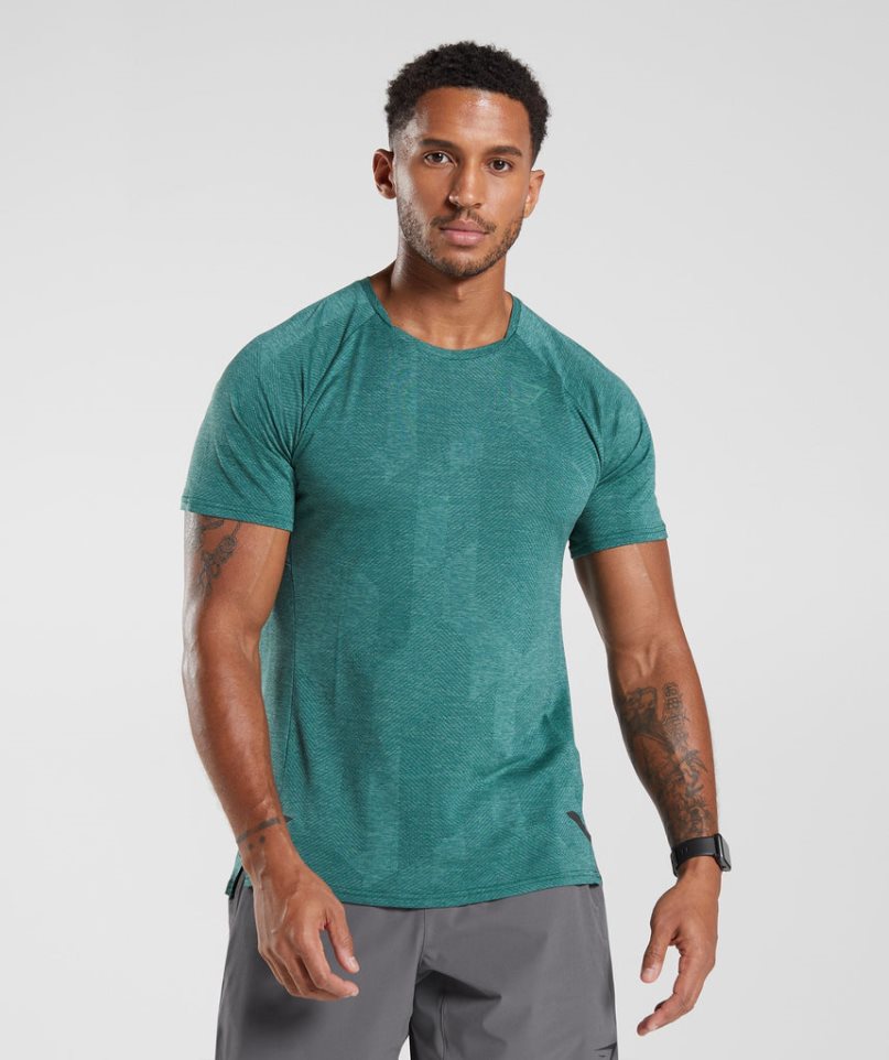 Gymshark Apex T-shirt Herr Gröna | SE-42791T