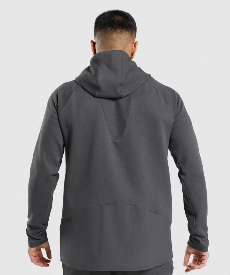 Gymshark Apex Technical Jacka Herr Mörkgrå | SE-58142G