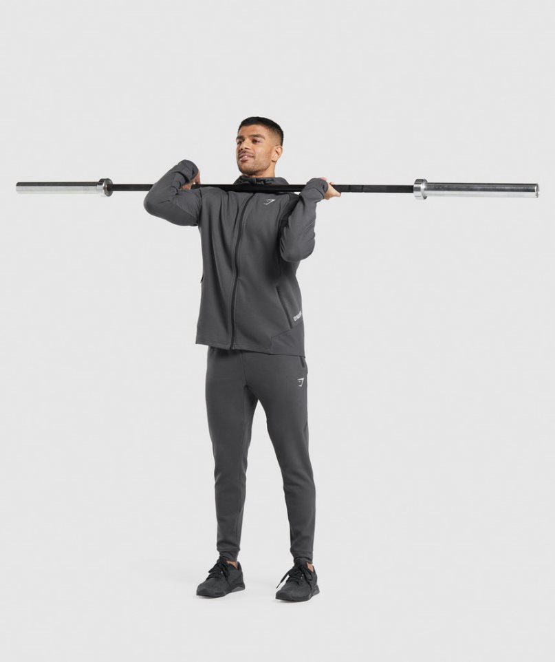 Gymshark Apex Technical Jacka Herr Mörkgrå | SE-58142G