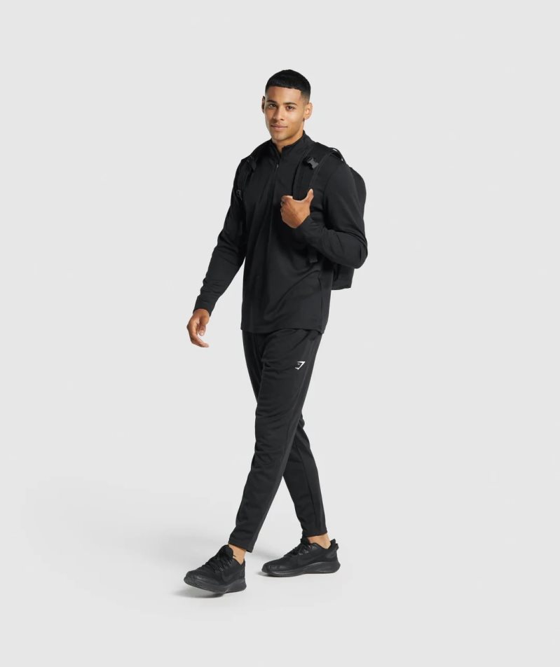 Gymshark Arrival Knit Mjukisbyxor Herr Svarta | SE-87563J