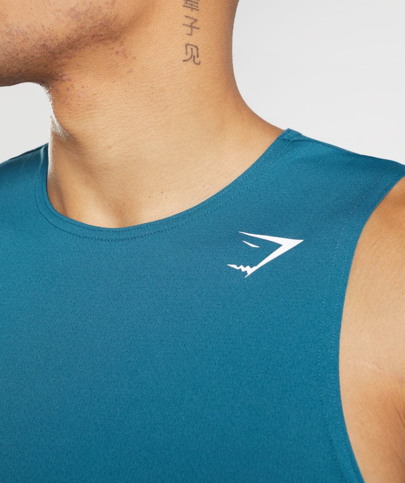 Gymshark Arrival Linnen Herr Blå | SE-40756N