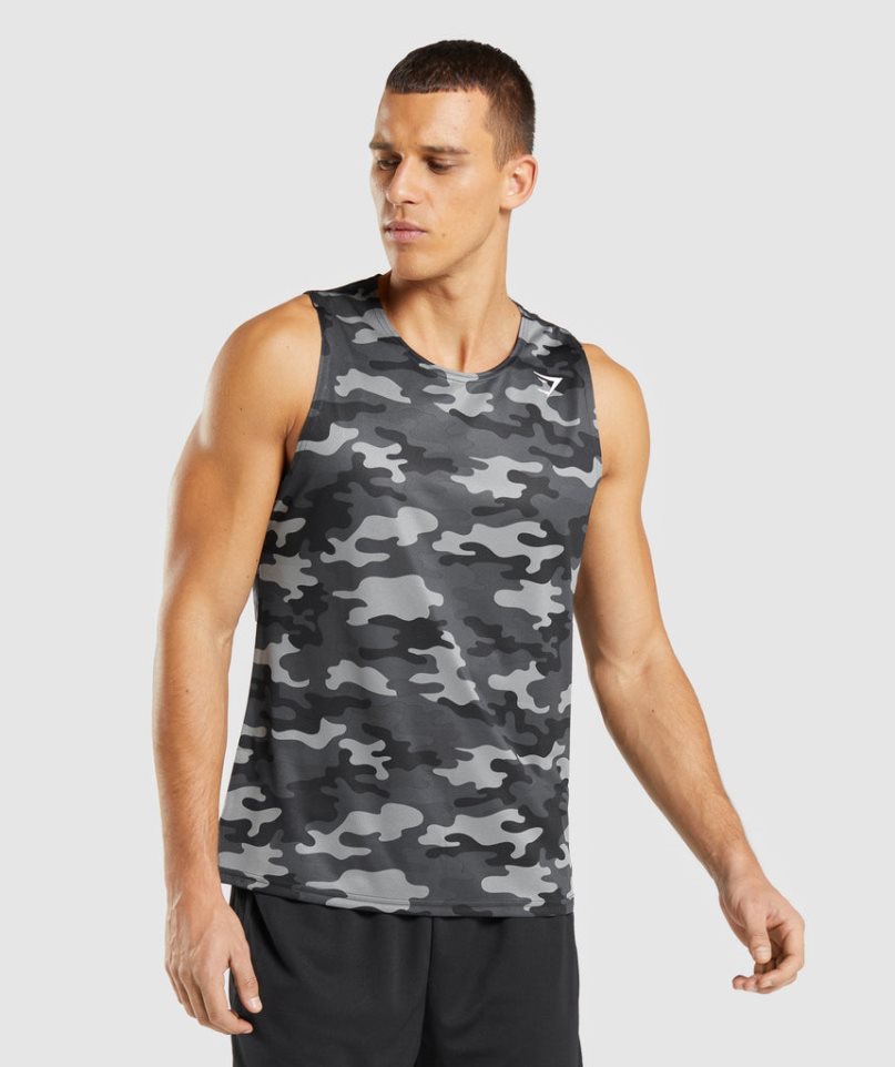 Gymshark Arrival Linnen Herr Camo | SE-24365W