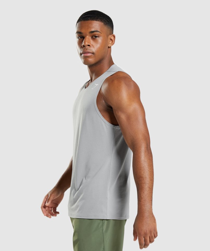 Gymshark Arrival Linnen Herr Ljusgrå | SE-53480S