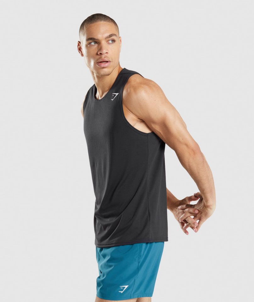 Gymshark Arrival Linnen Herr Svarta | SE-93872Y