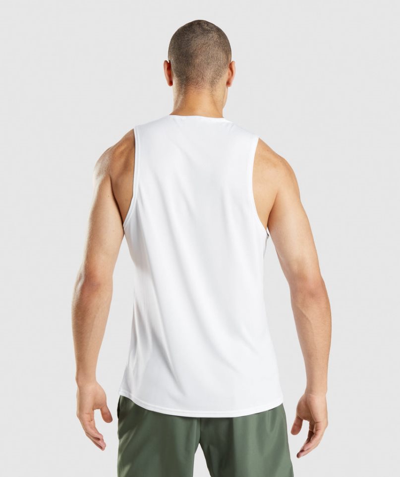 Gymshark Arrival Linnen Herr Vita | SE-42580B