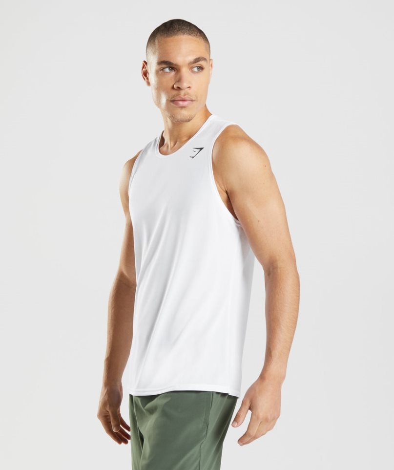 Gymshark Arrival Linnen Herr Vita | SE-42580B