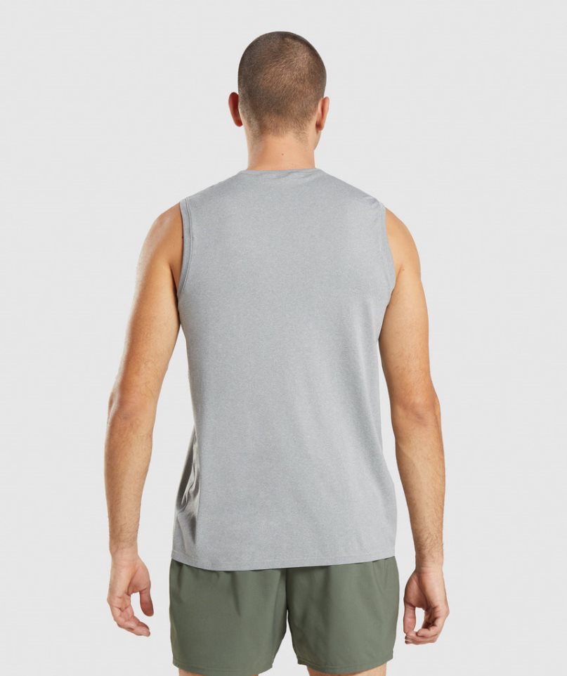 Gymshark Arrival Seamless Linnen Herr Grå | SE-40185S