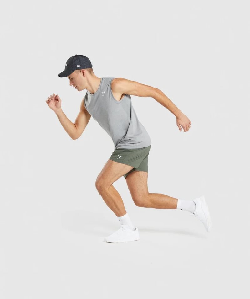 Gymshark Arrival Seamless Linnen Herr Grå | SE-40185S