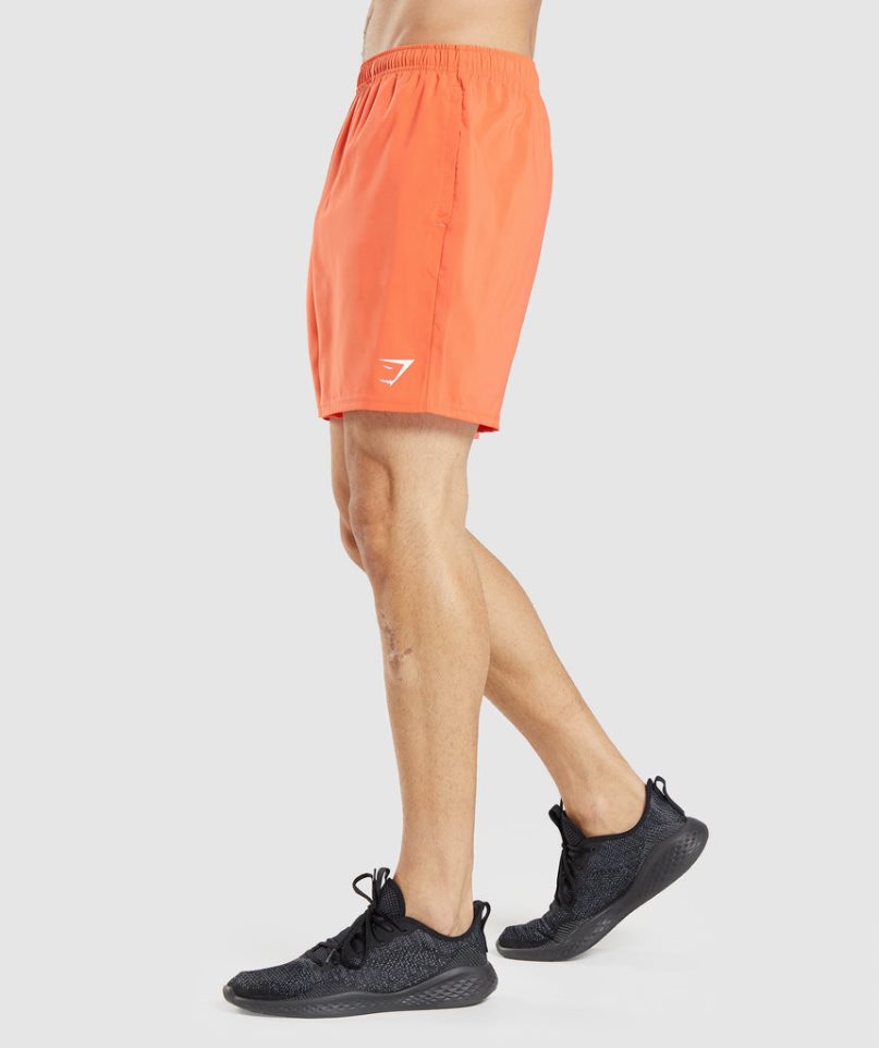 Gymshark Arrival Shorts Herr Orange | SE-37540G