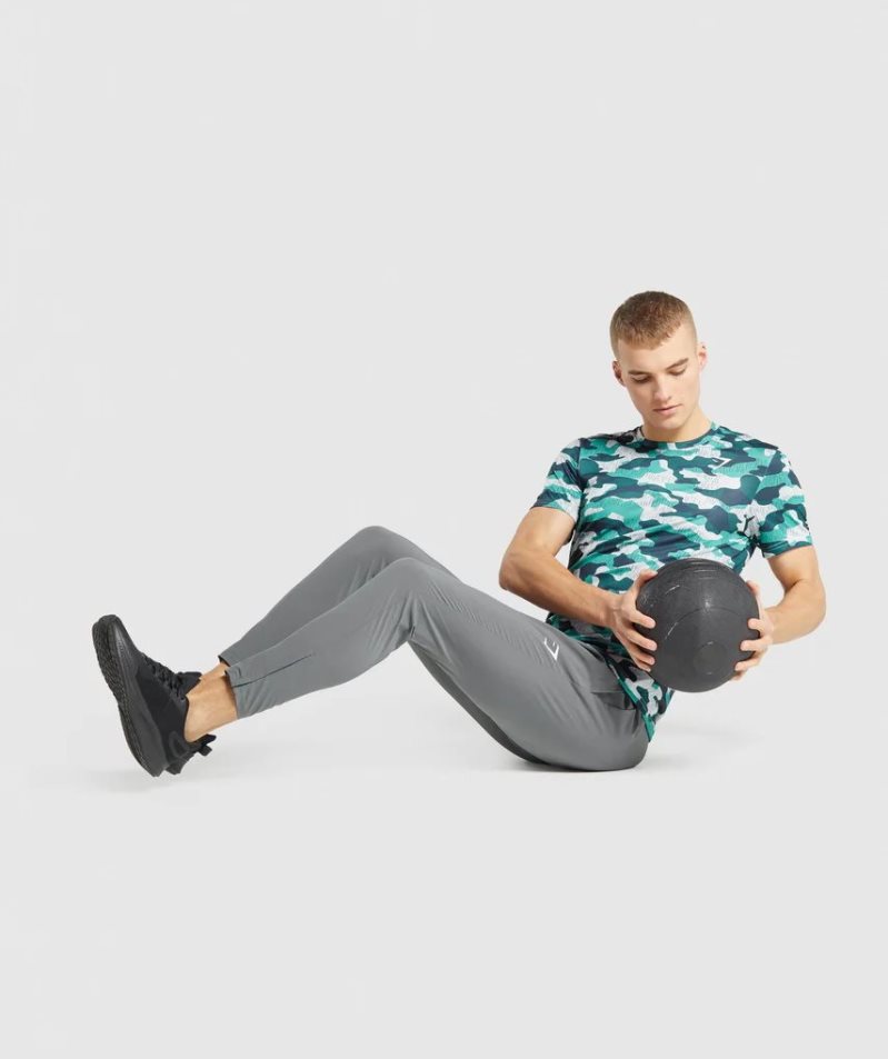 Gymshark Arrival T-shirt Herr Camo | SE-34027B