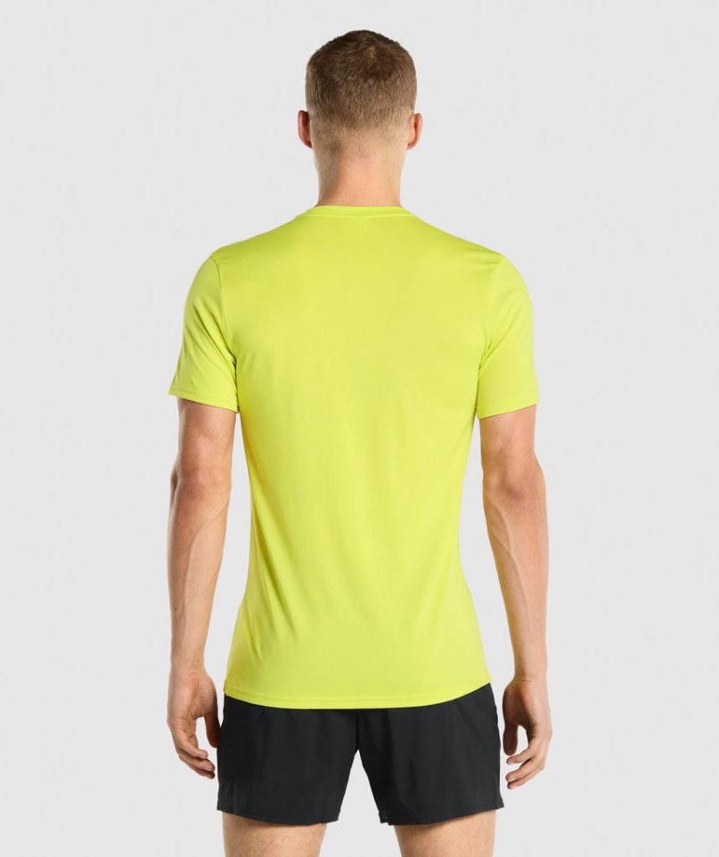 Gymshark Arrival T-shirt Herr Gula | SE-51928C