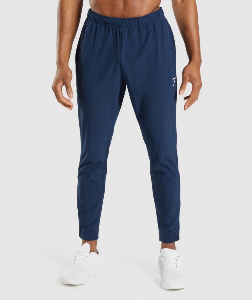 Gymshark Arrival Woven Mjukisbyxor Herr Marinblå | SE-01876K