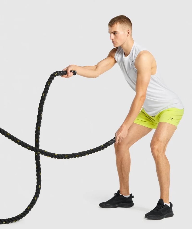 Gymshark Arrival Ärmlös Linnen Herr Vita | SE-76052H