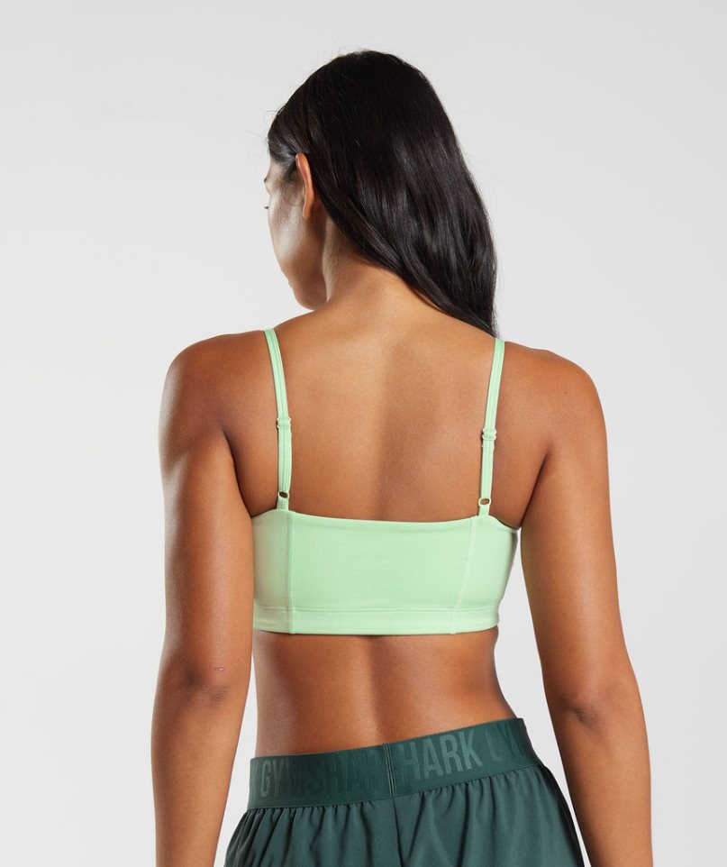 Gymshark Bandeau Sport Bh Dam Mintgröna | SE-60735P