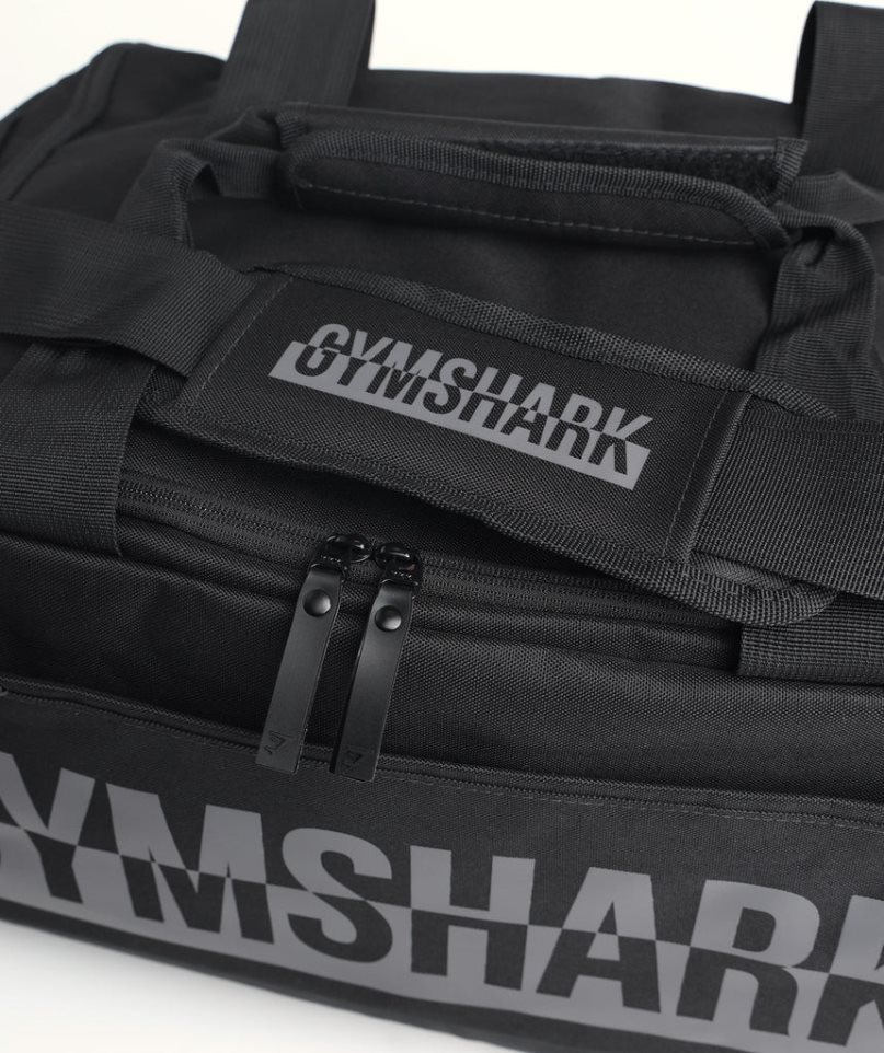 Gymshark Bold Gym Sportväska Svarta | SE-51627S