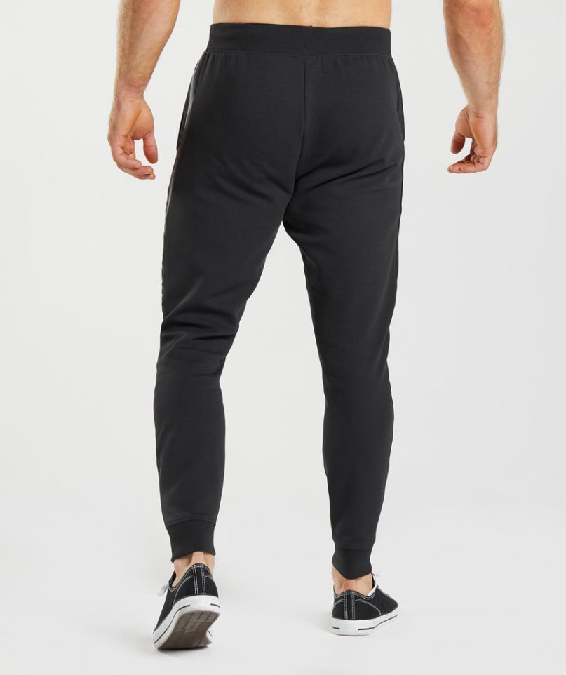 Gymshark Bold React Mjukisbyxor Herr Svarta | SE-29810T