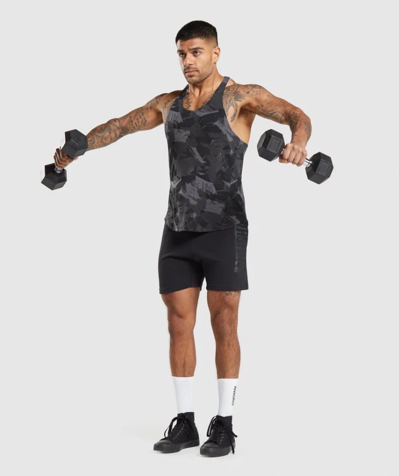 Gymshark Bold Stringer Linnen Herr Camo | SE-23860W