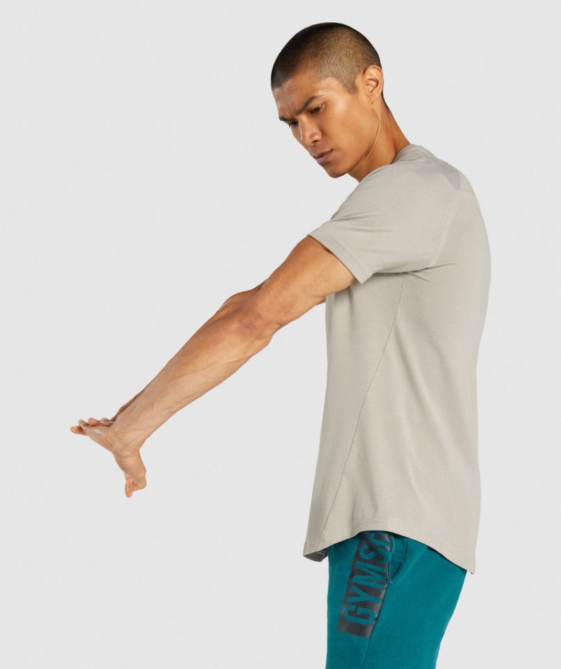 Gymshark Bold T-shirt Herr Grå | SE-56710R