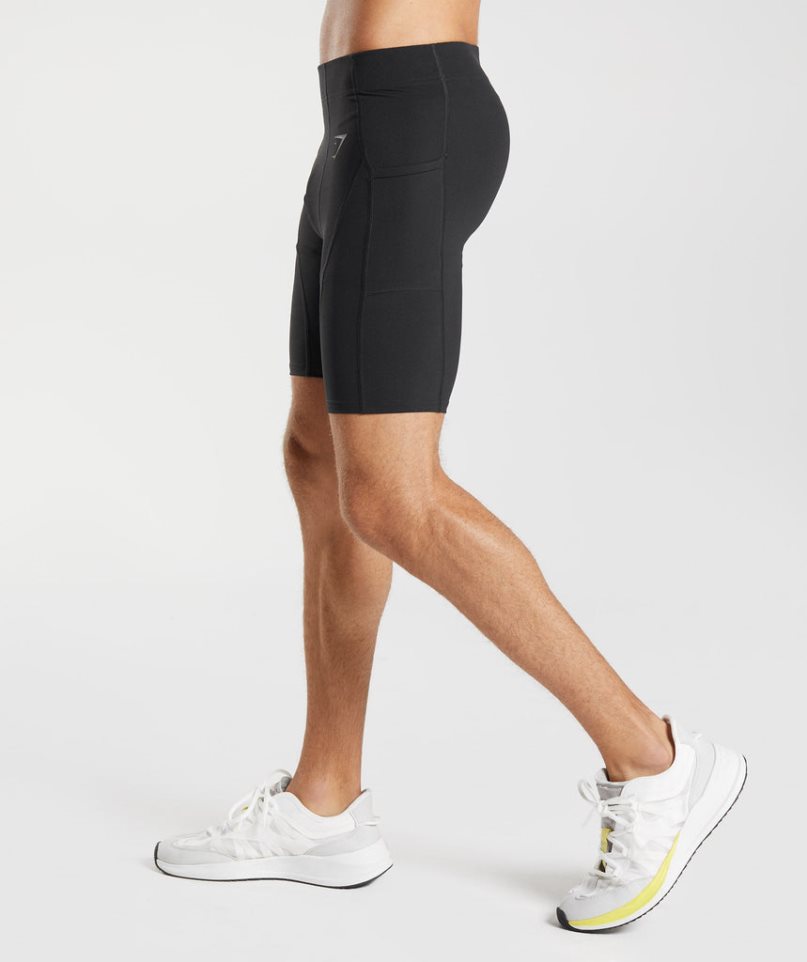 Gymshark Control Baselayer Shorts Herr Svarta | SE-24591F