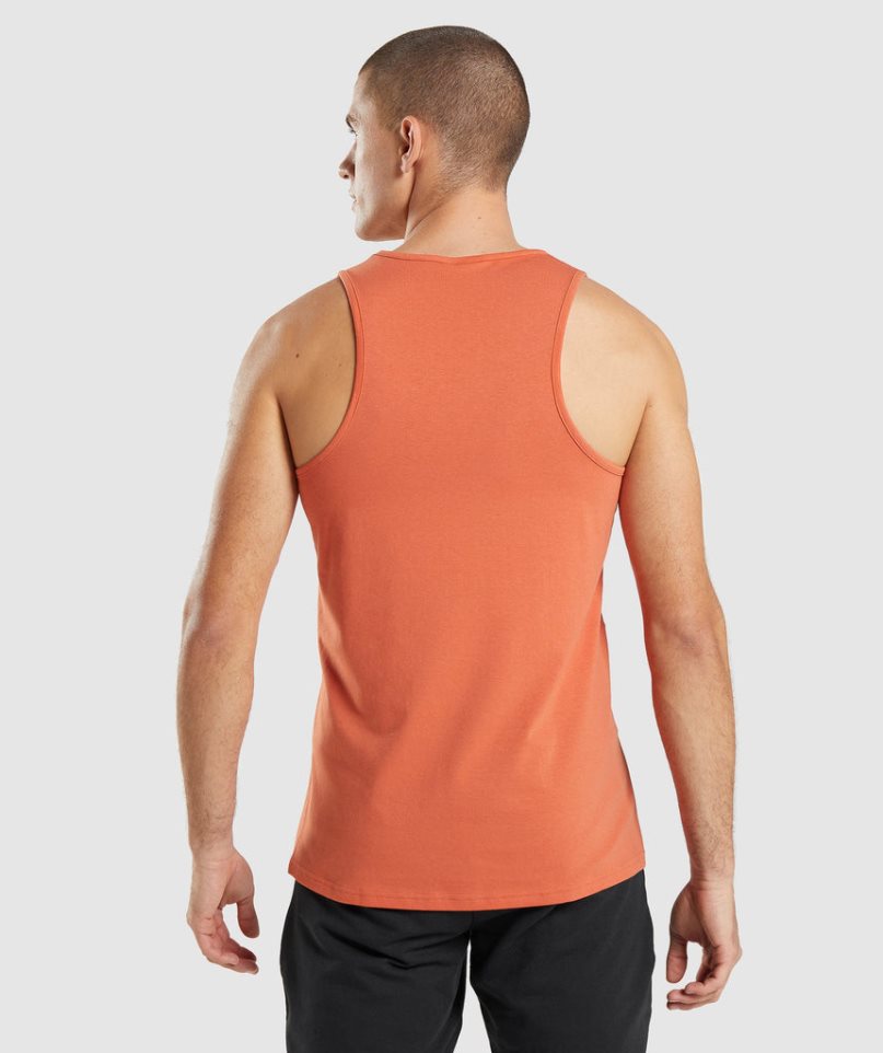 Gymshark Critical Linnen Herr Orange | SE-30261E