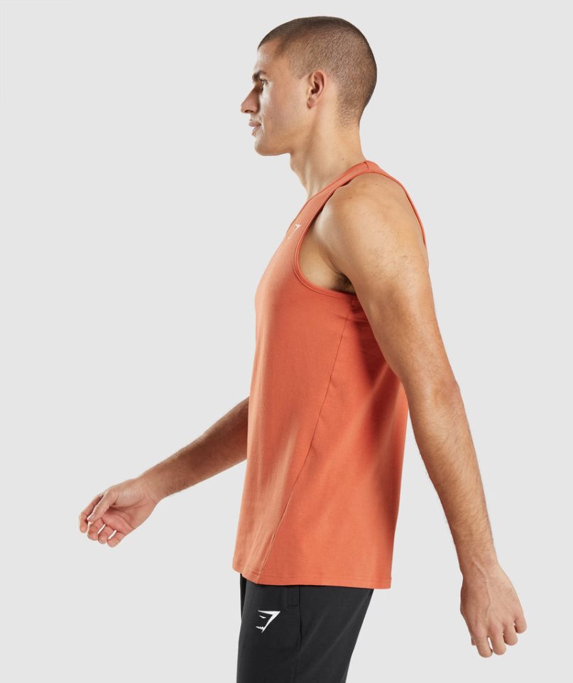 Gymshark Critical Linnen Herr Orange | SE-30261E