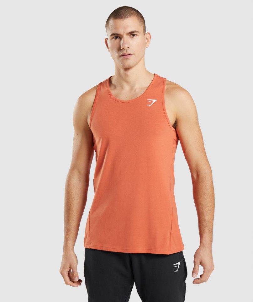 Gymshark Critical Linnen Herr Orange | SE-30261E